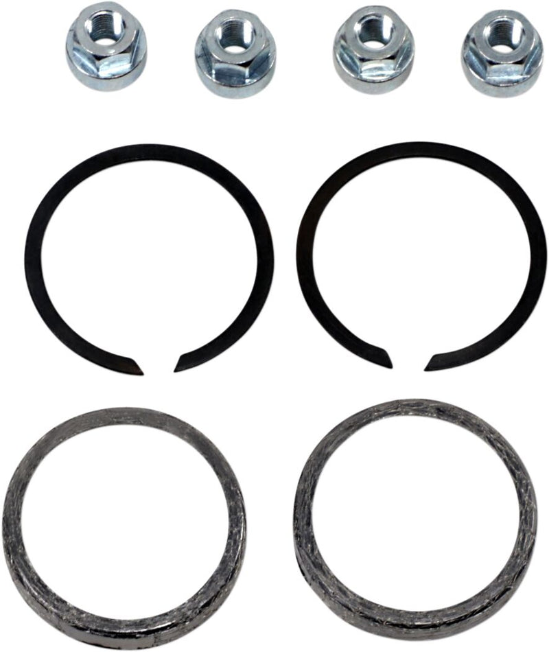 James Exhaust Gasket & Mount Kit (With Stock 91-11 Style Gaskets) With Wire/Graphite Gaskets: With Flange Nuts For 1984-2025 B.T, 1986-2022 XL, 2008-2012 1987-2010 Buell XB Models #JGI-65324-83-KWG2