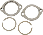 Drag Specialties Exhaust Flange Kit Fits Harley-Davidson Dyna, Softail, Sportster, Touring, Trike Models 1983-2024