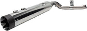 S&S Cycle Chrome Shadow Muffler Kit for 1995-2008 Harley-Davidson Touring Models