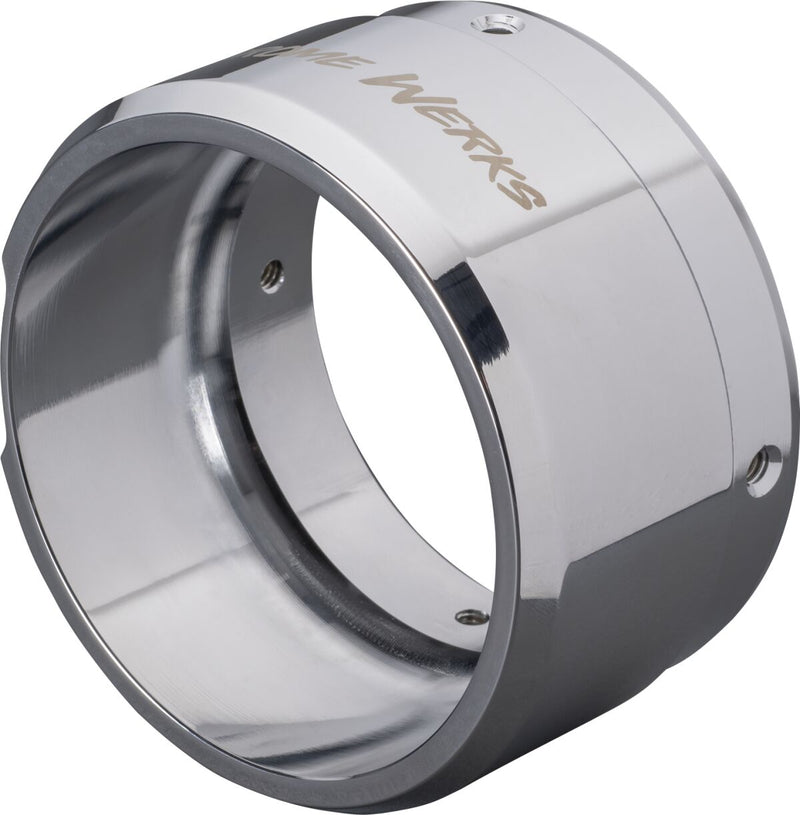 Khrome Werks 4-1/2" Klassic Tip - Billet Aluminum, Left, Each - Chrome