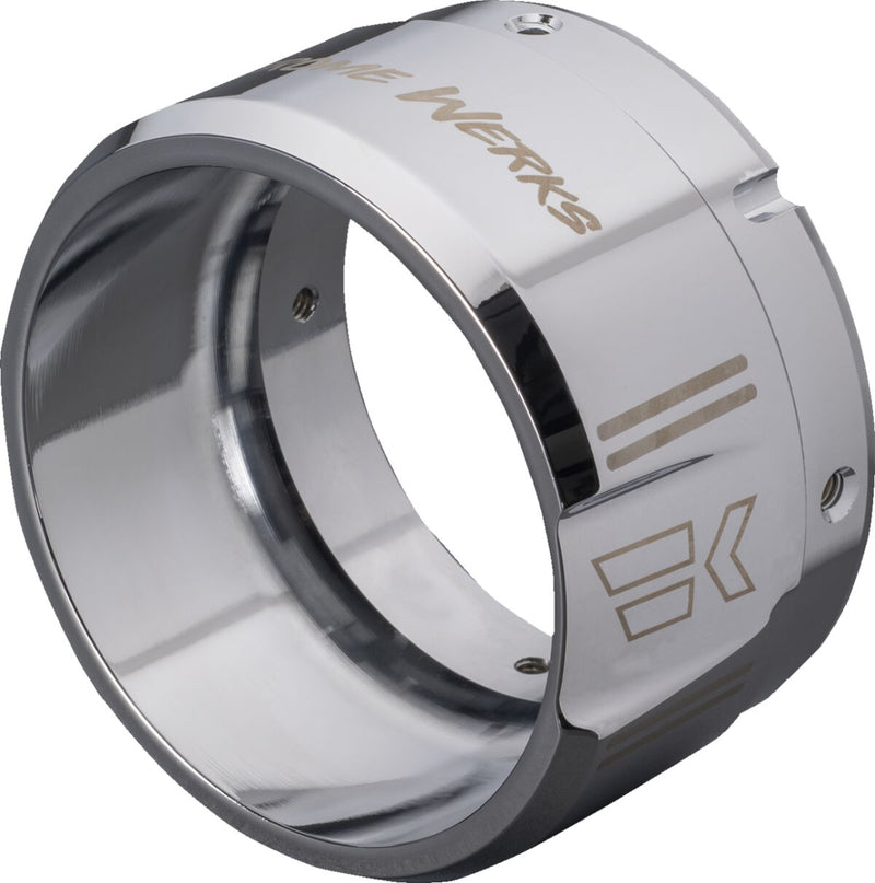 Khrome Werks 4-1/2" Klassic Tip - Billet Aluminum, Exhaust, Right - Chrome