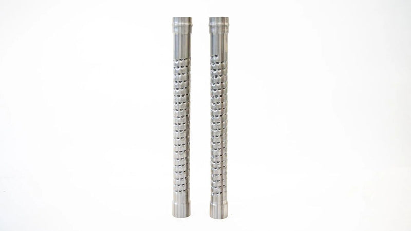 Rinehart Racing Baffle Stainless Steel Quiet Core Noise Damper Insert Pair #100-0182