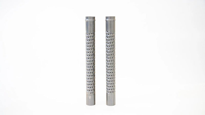 Rinehart Racing Baffle Stainless Steel Quiet Core Noise Damper Insert Pair