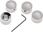 Drag Specialties Chrome Die-Cast Head bolt Cover #04-0901