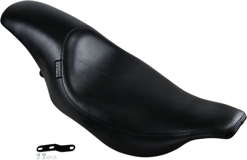Le Pera Silhouette Foam Seat 12 Inch Rider Width in Black For Harley-Davidson 2002-2007 Touring FLHT, FLHS Models #LH-867