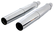Replica Mufflers Tapered Chr XLCH65-70