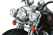 Kuryakyn Headlight Visor For 7 Inch Headlight In Chrome