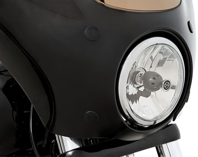 Memphis Shades Headlight Extension Block for 2006-2017 Harley-Davidson Dyna and 2013-2017 Harley-Davidson Softail Motorcycles