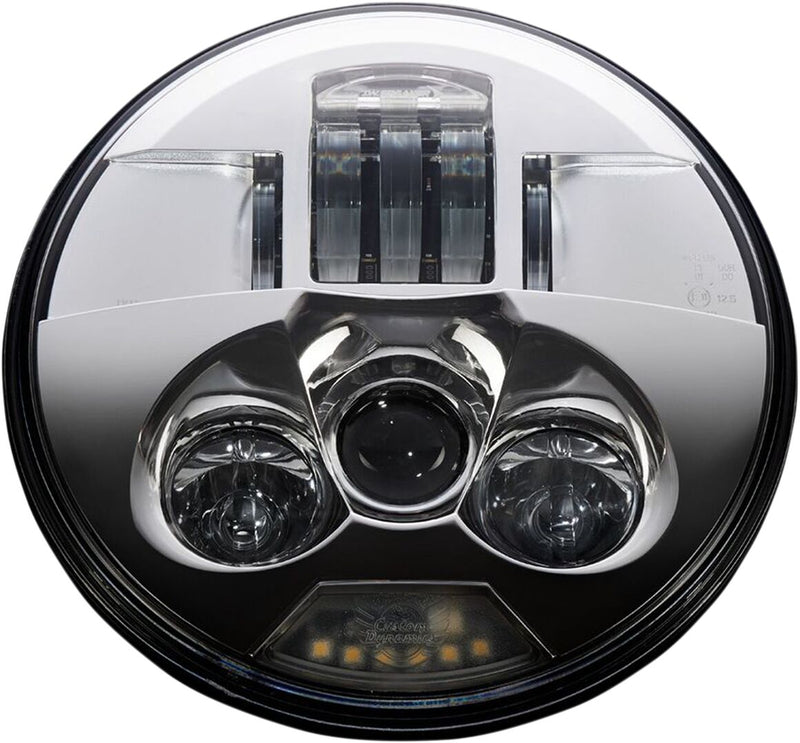 Custom Dynamics Chrome 7 in. ProBeam LED Headlight for Various Harley-Davidson Motorcycles (See Fitment List)