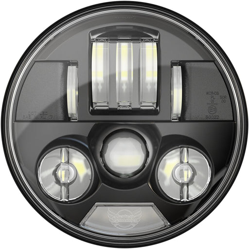 Custom Dynamics Black 7 in. ProBeam LED Headlamp for Select Indian Motorcycles