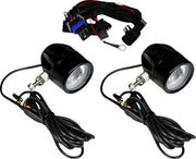 Custom Dynamics Black ProBeam Halo Fog Lamp for 2020-2026 Indian Challenger and 2022-2026 Indian Pursuit Motorcycles