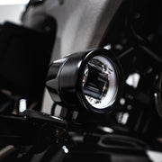 Custom Dynamics Black ProBeam Halo Fog Lamp for 2020-2026 Indian Challenger and 2022-2026 Indian Pursuit Motorcycles