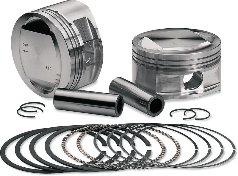 S&S Cycle 3 7/8 in. Bore Stroker Piston Kit (.010") for Various Various Harley-Davidson Motorcycles (See Fitment List)