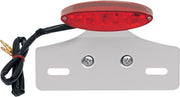 Drag Specialties Mini Led Cat Eye Taillight with Number plate Mount