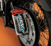 Drag Specialties Mini Led Cat Eye Taillight with Number plate Mount