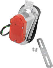 Drag Specialties Universal Mount Tombstone LED Taillight with Number plate Mount