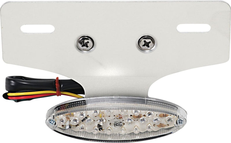 Drag Specialties Mini Led Cat Eye Taillight with Number plate Mount
