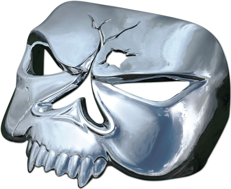 Kuryakyn Zombie Taillight Cover In Chrome For Harley-Davidson 1973-2023 Motorcycles With Conventional Fender Mounted Taillights