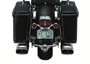 Kuryakyn Zombie Taillight Cover In Chrome For Harley-Davidson 1973-2023 Motorcycles With Conventional Fender Mounted Taillights #KUR9009