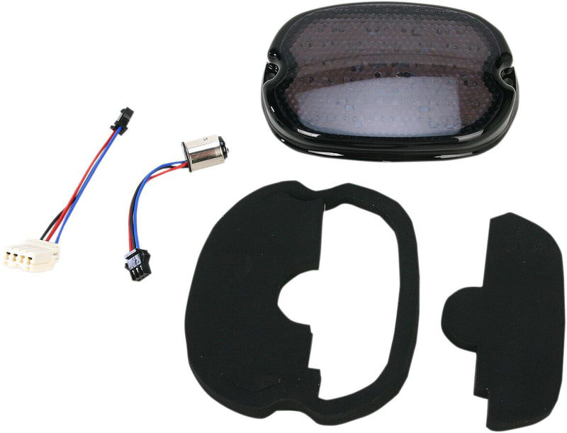 Drag Specialties LED Low-Profile Taillight Fits Harley-Davidson Dyna, Softail, Sportster, Touring Models 1999-2023