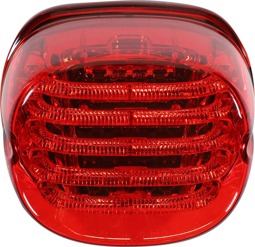 Custom Dynamics ProBeam LED Laydown Low-Profile Taillight w/Red Lens for Various Harley-Davidson Motorcycles (See Fitment List)