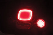 Kuryakyn Tracer L.E.D. Taillight In Red Without Licence Plate Illumination For Harley-Davidson 2009-2023 Touring & 2012-2016 Dyna Models #KUR2912