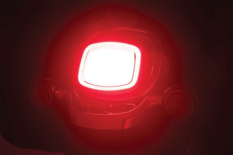 Kuryakyn Tracer L.E.D. Taillight In Red Without Licence Plate Illumination For Harley-Davidson 2009-2023 Touring & 2012-2016 Dyna Models