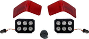 Custom Dynamics LED Tour-Pak Run/Brake Lights with Red Lenses for 1989-2013 Harley-Davidson Touring and 2009-2013 Harley-Davidson Trike Motorcycles
