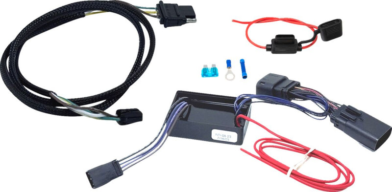 NAMZ Trailer Isolator for 2023-2025 Harley-Davidson Black Red Kit #NTI-08-23