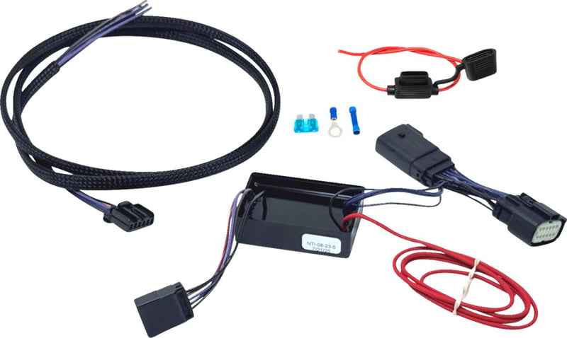 NAMZ Trailer Isolator for 2023-2025 Harley-Davidson Black Red Kit #NTI-08-23-5