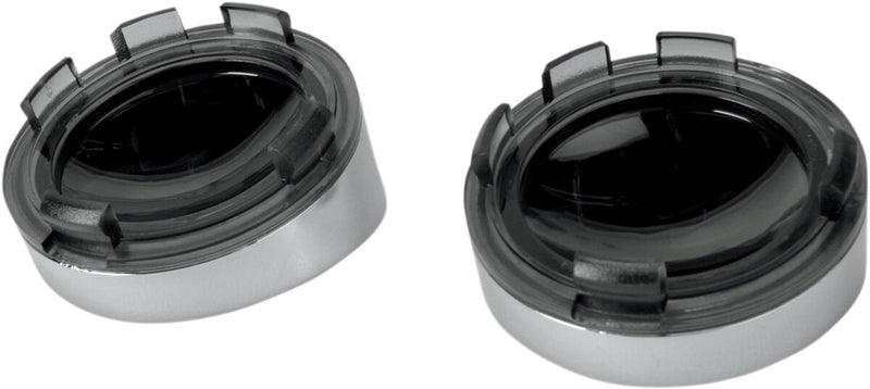 Drag Specialties Visor-Style Bezel and Lens for Deuce-Style Indicators