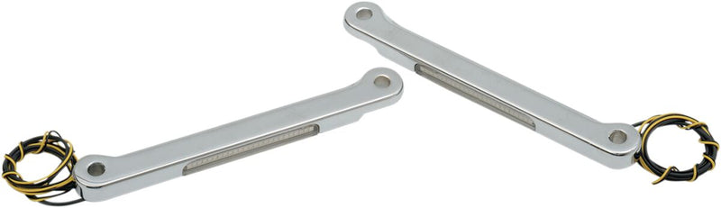 Alloy Art LED Front Signal Lights - Pair for Harley-Davidson Touring 1994-2024