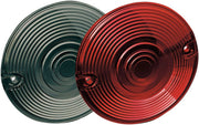 Kuryakyn Replacement Lens In Red For 3 1/4 Flat Turn Signals