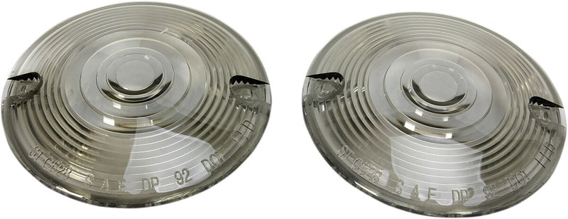 Kuryakyn Replacement Lens In Smoke For 3 1/4 Flat Turn Signals #KUR4997