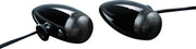 Kuryakyn Super Bright Amber L.E.D. Mini Bullets In Gloss Black #KUR2504