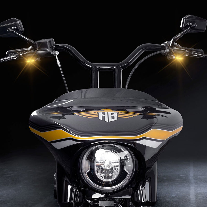 LED Handlebar Turn Signals Dyna, Softail, Street