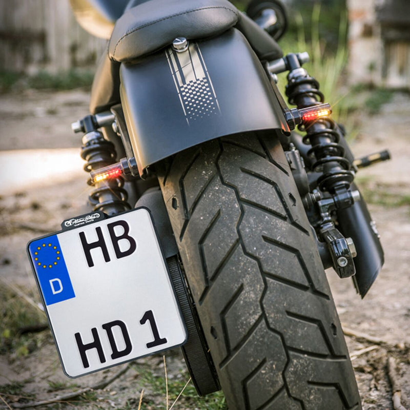 Winglets Led Turn Signals Dyna, Softail, Classic, Revolution, Sportster, Touring, V-Rod, Street, Trike, Livewire
