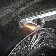 Winglets Led Turn Signals Dyna, Softail, Classic, Revolution, Sportster, Touring, V-Rod, Street, Trike, Livewire #HBWL-3TS-C