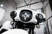 Custom Dynamics ProBEAM® Amber/White Dynamic Ringz™ Turn Signal Assembly Pair