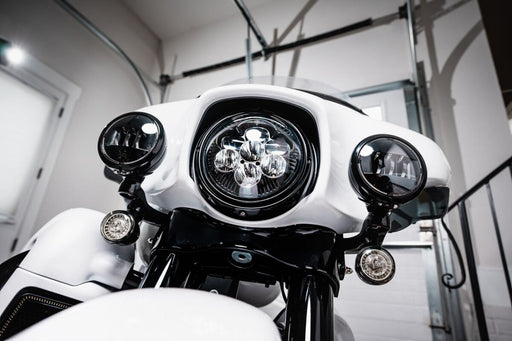 Custom Dynamics ProBEAM® Amber/White Dynamic Ringz™ Turn Signal Assembly Pair