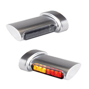 Winglets Led Turn Signals Dyna, Softail, Classic, Revolution, Sportster, Touring, V-Rod, Street, Trike, Livewire #HBWL-3TS-SM