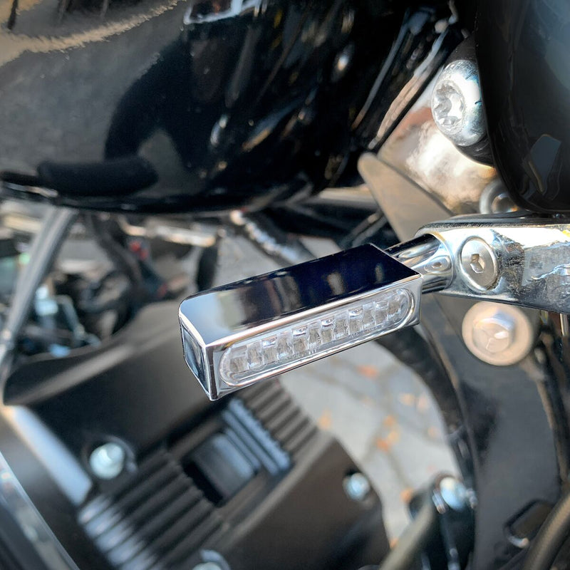 Blokk-Line  Turn Signal Dyna, Softail, Classic, Revolution, Sportster, Touring, V-Rod, Street, Trike, Livewire