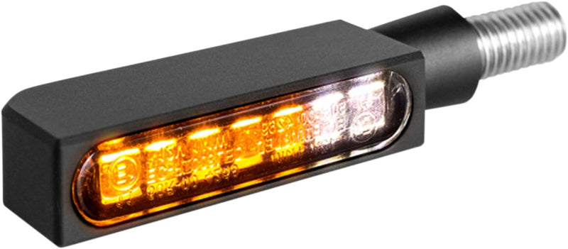 Heinz Bike Blokk-Line LED Blinker in Black With Position Light For Universal Use