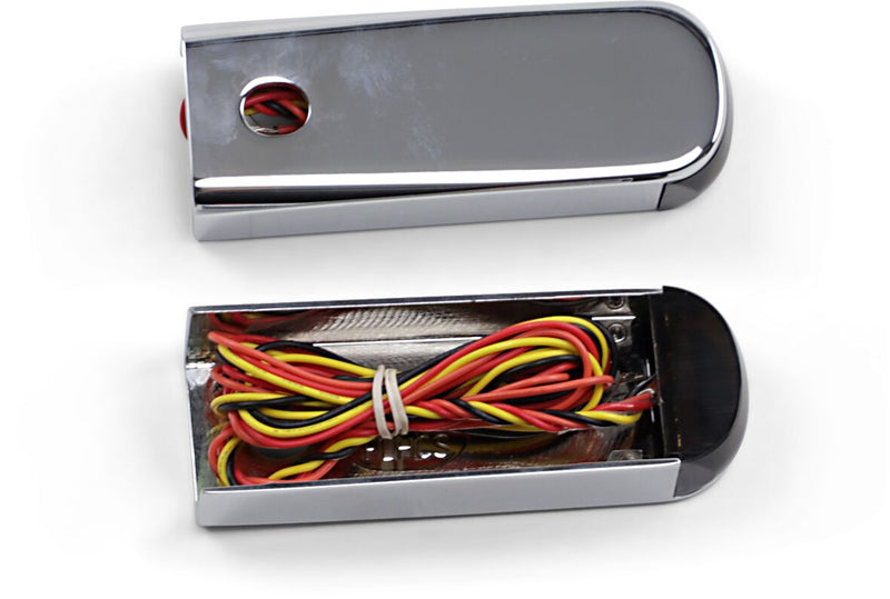 Alloy Art Fender Strut LED Marker Lights - Kit for Harley-Davidson Touring & Softail 2007-2024