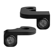 Heinz Bikes NANO Series LED Turn Signals H-D Handlebars in Black With Position Light For 1999-2017 Dyna Models #HBTSN-FX96-PL