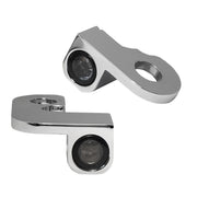 Heinz Bikes NANO Series LED Turn Signals H-D Handlebars in Chrome For 1999-2017 Dyna Models #HBTSN-FX96-C