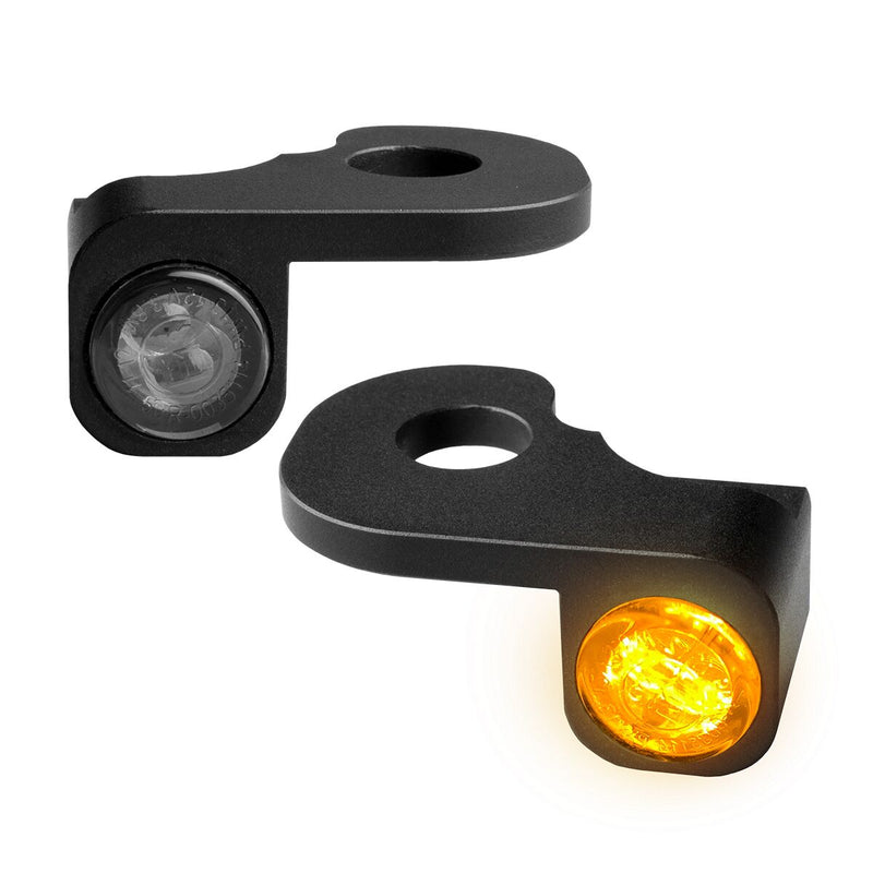 NANO Series Handlebar Turn Signals Softail #HBTSN-FXSB-HC