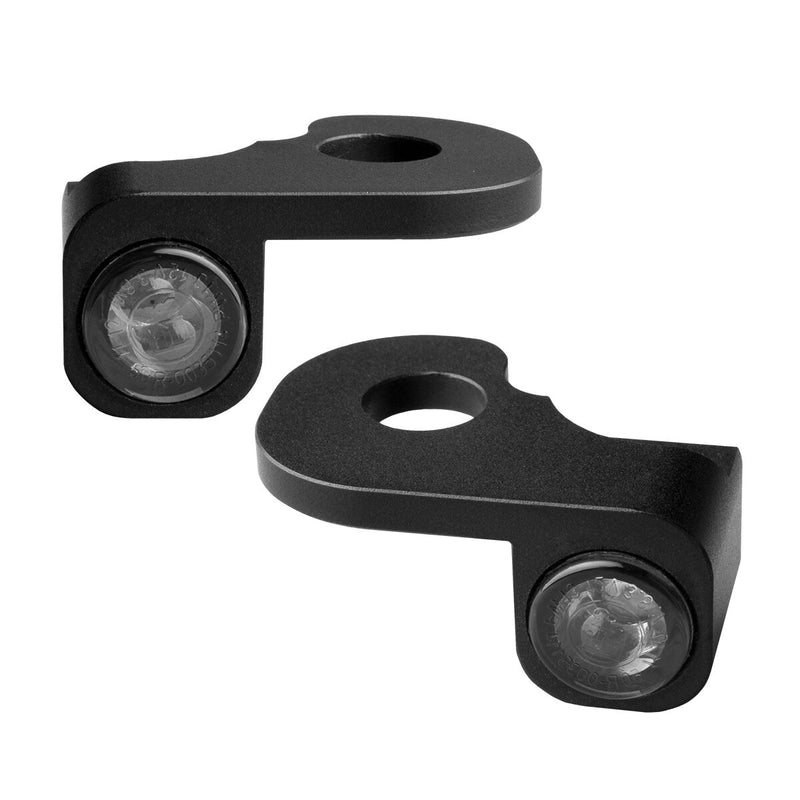 NANO Series Handlebar Turn Signals Softail #HBTSN-FXSB-HC-PL