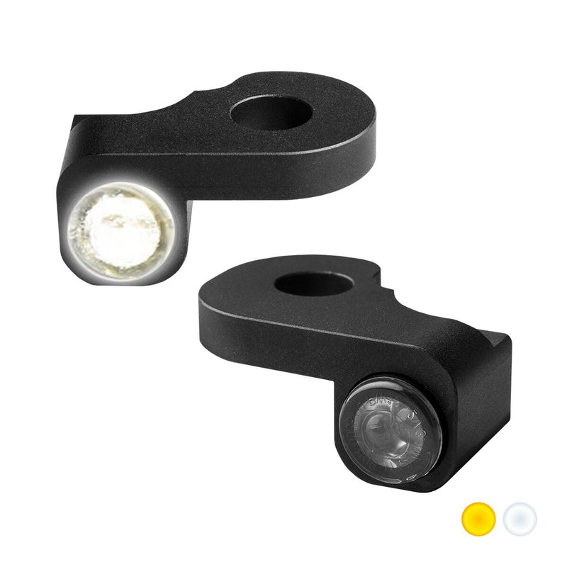 NANO Series Handlebar Turn Signals Dyna, Softail, Touring #HBTSN-CVO02-PL