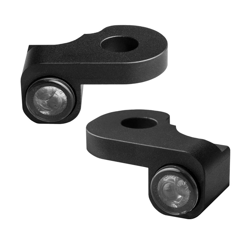 NANO Series Handlebar Turn Signals Dyna, Softail, Touring #HBTSN-CVO02-PL